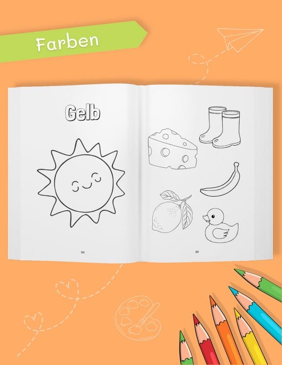 Produktbild: Mein erstes XXL-Lernmalbuch f&uuml;r Kinder ab 4 Jahren