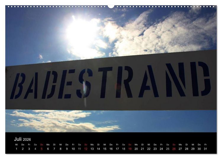Produktbild: Faszinierendes Helgoland (Wandkalender 2026 DIN A2 quer), CALVENDO Monatskalender