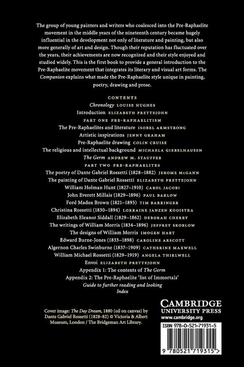 Produktbild: The Cambridge Companion to the Pre-Raphaelites