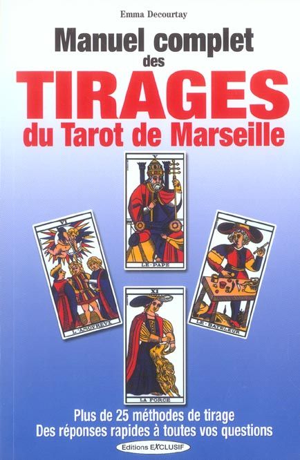 Produktbild: Manuel complet des tirages du tarot de Marseille