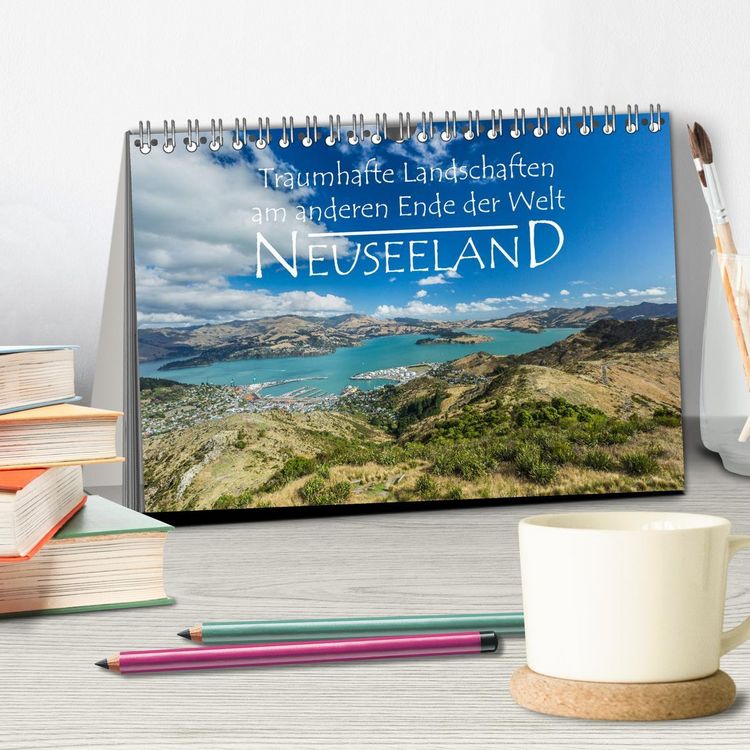 Produktbild: Neuseeland - Traumhafte Landschaften am anderen Ende der Welt (Tischkalender 2026 DIN A5 quer), CALVENDO Monatskalender