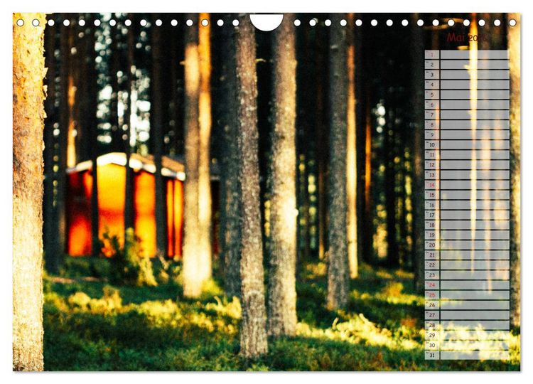 Produktbild: Finnlands raue Sch&ouml;nheit (Wandkalender 2026 DIN A4 quer), CALVENDO Monatskalender