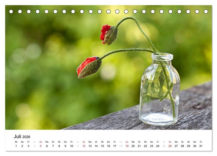 Produktbild: Mein Jahr im Landhausgarten (Tischkalender 2026 DIN A5 quer), CALVENDO Monatskalender