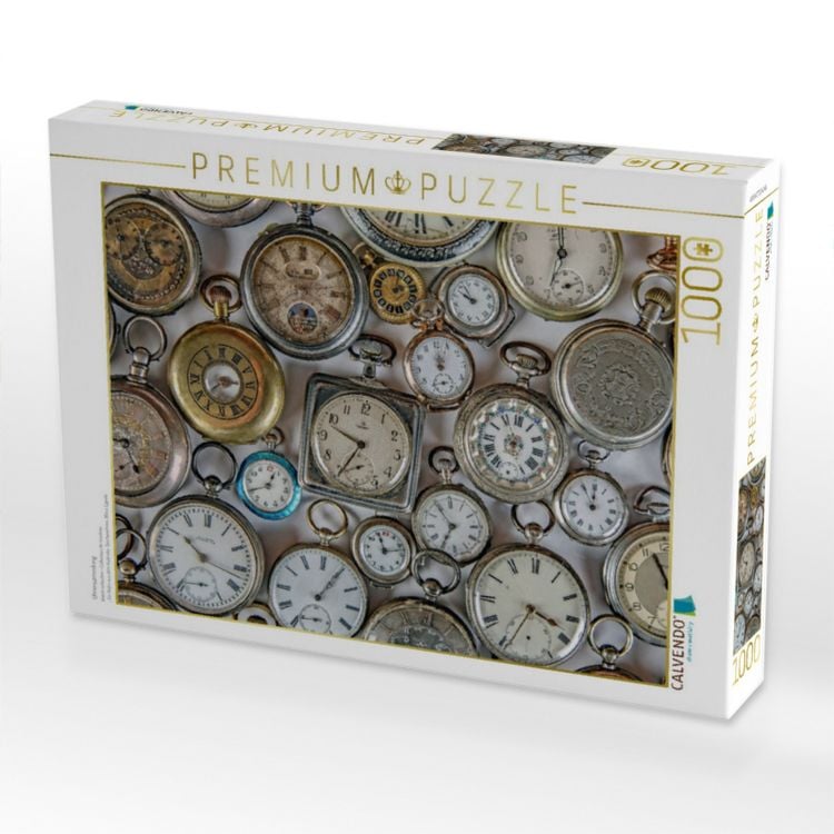 Produktbild: CALVENDO Puzzle Uhrensammlung | 1000 Teile Lege-Gr&ouml;&szlig;e 64x48cm Foto-Puzzle f&uuml;r gl&uuml;ckliche Stunden