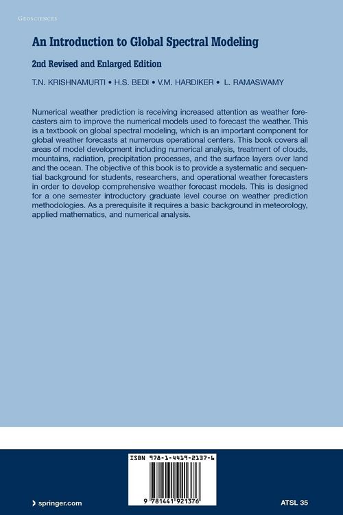 Produktbild: An Introduction to Global Spectral Modeling