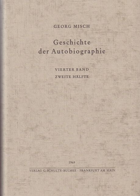 Produktbild: Geschichte der Autobiographie