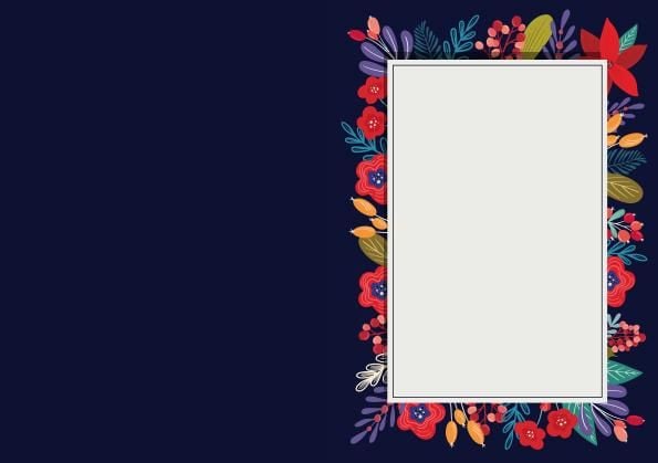 Produktbild: Design Paper Frida Kahlo DIN A5. Mit Falz f&uuml;r Klappkarten