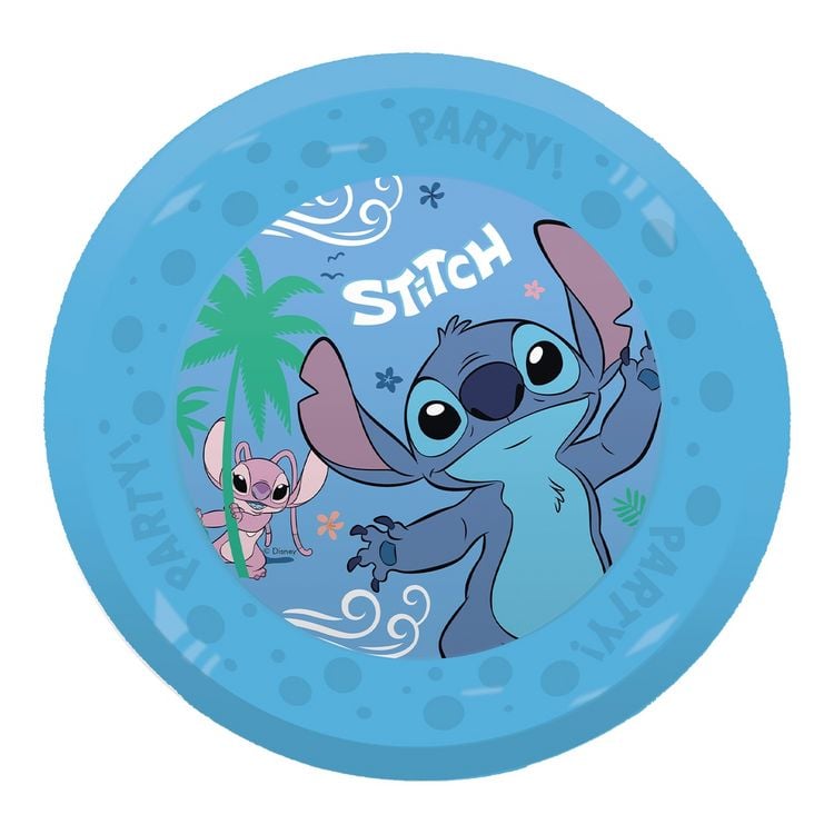 Produktbild: Teller Disney Lilo & Stitch Reusable Plate blau 21cm 4 St&uuml;ck