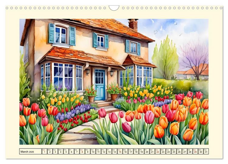 Produktbild: The magic of the seasons (Wall Calendar 2026 DIN A3 landscape), CALVENDO 12 Month Wall Calendar