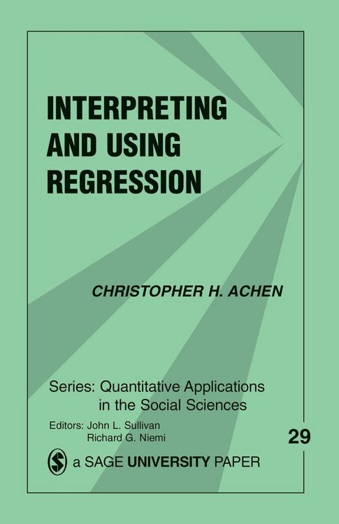 Produktbild: Interpreting and Using Regression