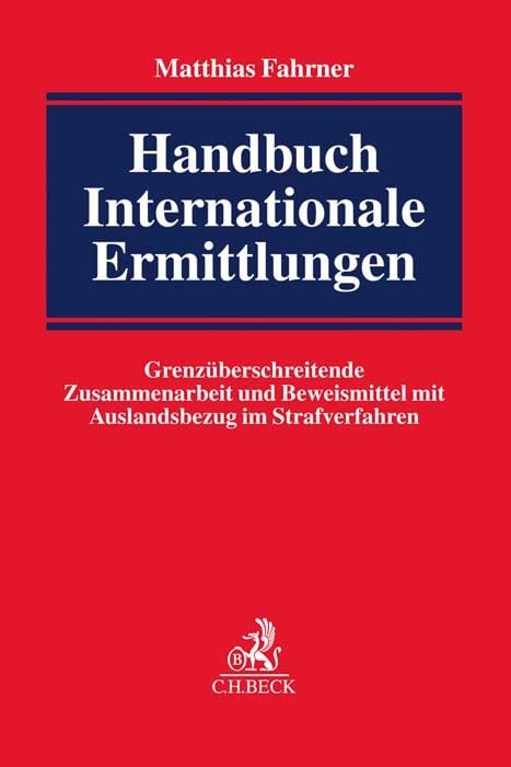 Produktbild: Handbuch Internationale Ermittlungen