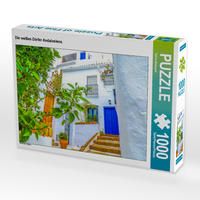 Produktbild: CALVENDO Puzzle Die wei&szlig;en D&ouml;rfer Andalusiens. | 1000 Teile Lege-Gr&ouml;&szlig;e 64x48cm Foto-Puzzle f&uuml;r gl&uuml;ckliche Stunden