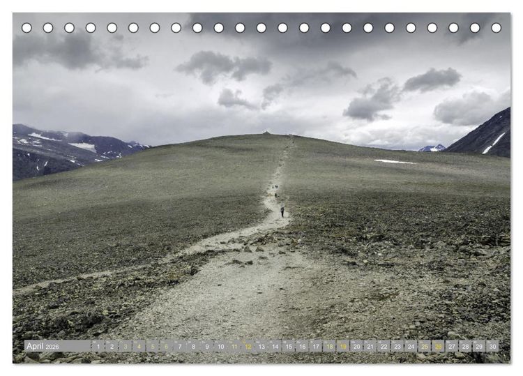 Produktbild: Wanderwege in Europa (Tischkalender 2026 DIN A5 quer), CALVENDO Monatskalender