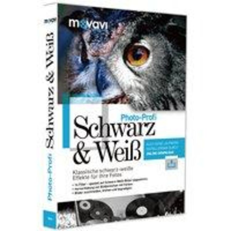 Produktbild: Movavi Photo-Profi Schwarz & Weiß