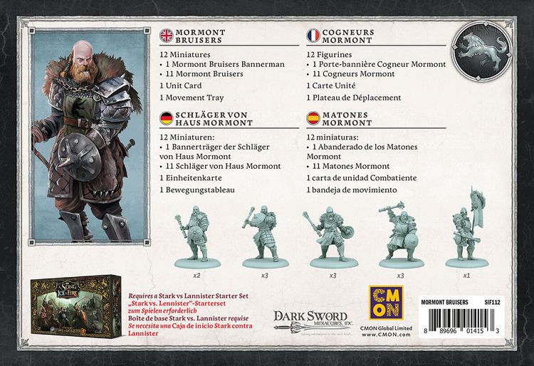 Produktbild: Song of Ice & Fire - Mormont Bruisers