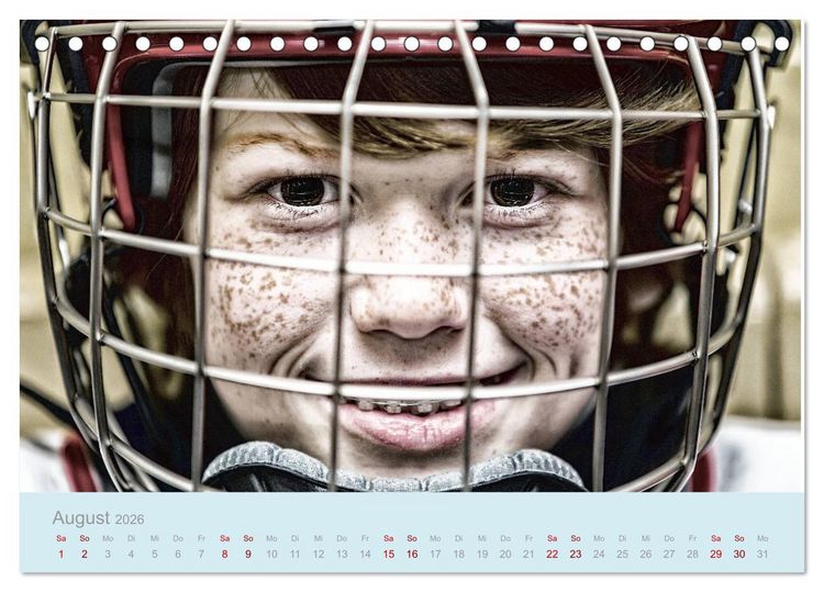 Produktbild: Eishockey! Schneller, h&auml;rter, das Powergame! (Tischkalender 2026 DIN A5 quer), CALVENDO Monatskalender