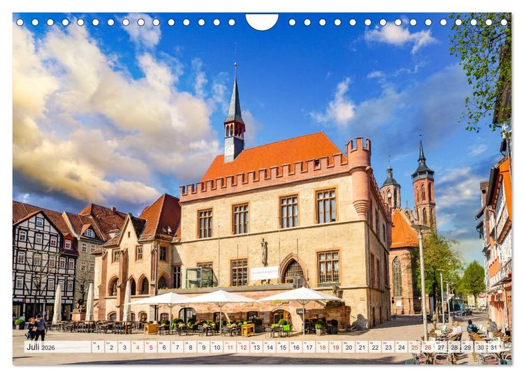 Produktbild: G&ouml;ttingen Impressionen (Wandkalender 2026 DIN A4 quer), CALVENDO Monatskalender