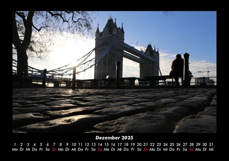 Produktbild: London 2025 Fotokalender DIN A3