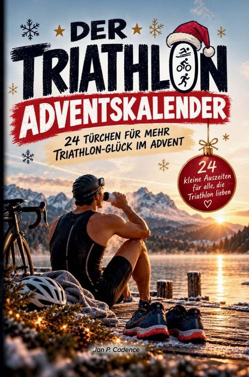 Produktbild: Der Triathlon Adventskalender - 24 T&uuml;rchen f&uuml;r mehr Triathlon-Gl&uuml;ck im Advent