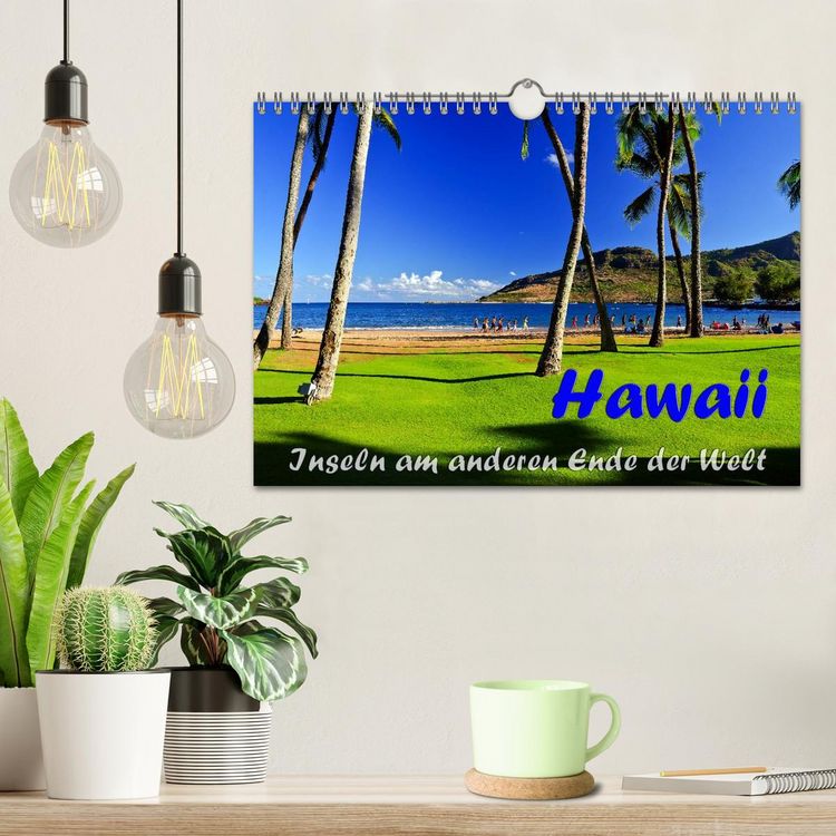Produktbild: Hawaii - Inseln am anderen Ende der Welt (Wandkalender 2026 DIN A4 quer), CALVENDO Monatskalender