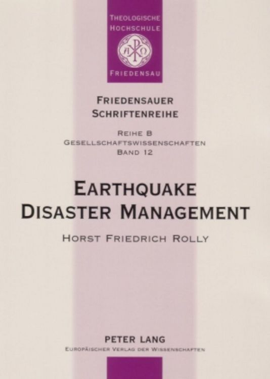 Produktbild: Earthquake Disaster Management