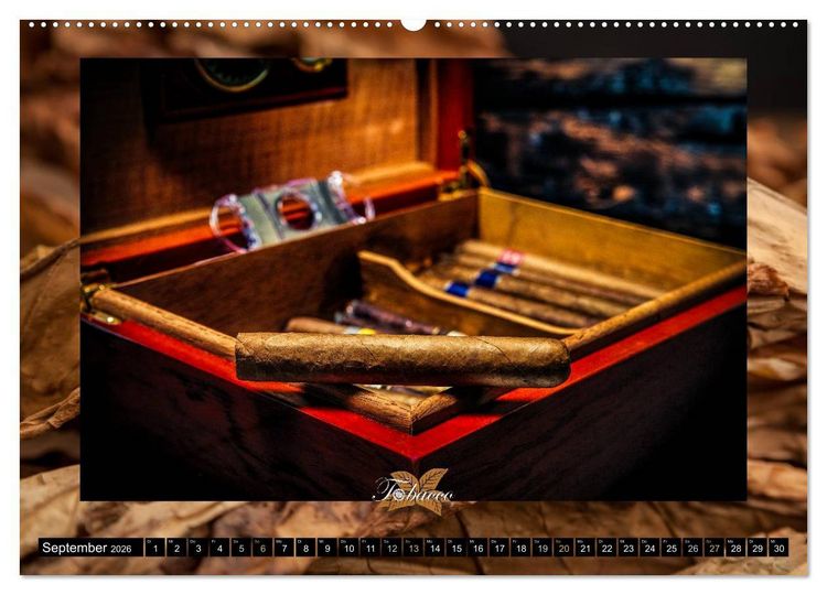 Produktbild: Tobacco - Genuss und Flair der Tabakkultur (Wandkalender 2026 DIN A2 quer), CALVENDO Monatskalender