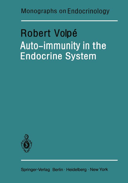 Produktbild: Auto-immunity in the Endocrine System