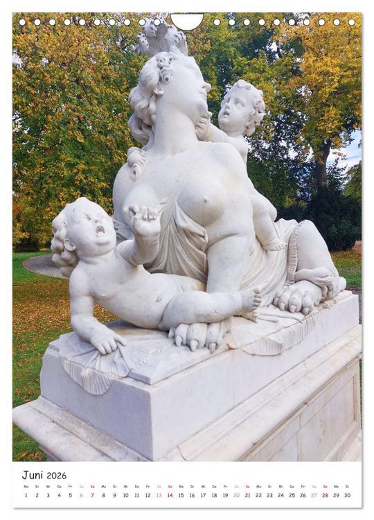 Produktbild: Der Park Sanssouci - ein Traum (Wandkalender 2026 DIN A4 hoch), CALVENDO Monatskalender
