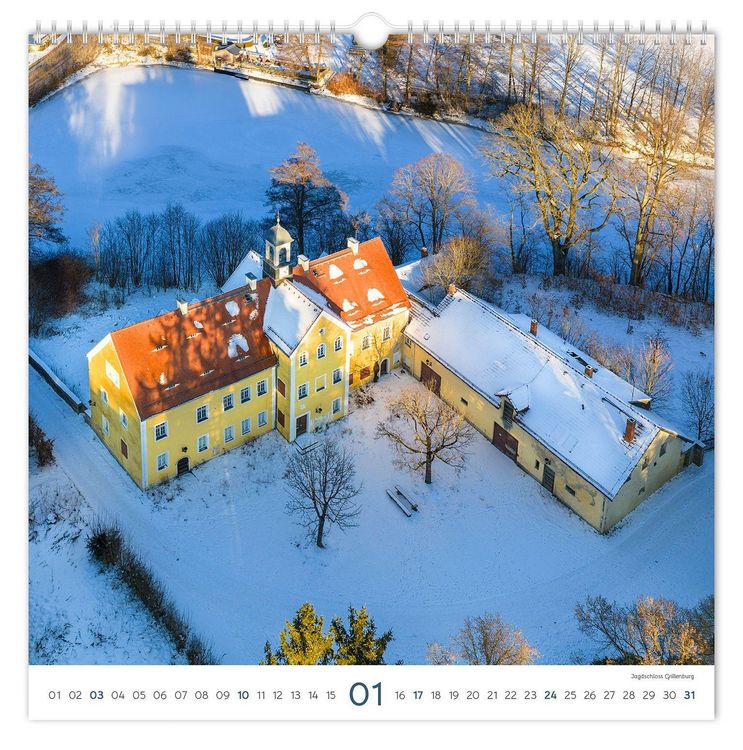 Produktbild: Kalender Burgen und Schl&ouml;sser Sachsen 2027