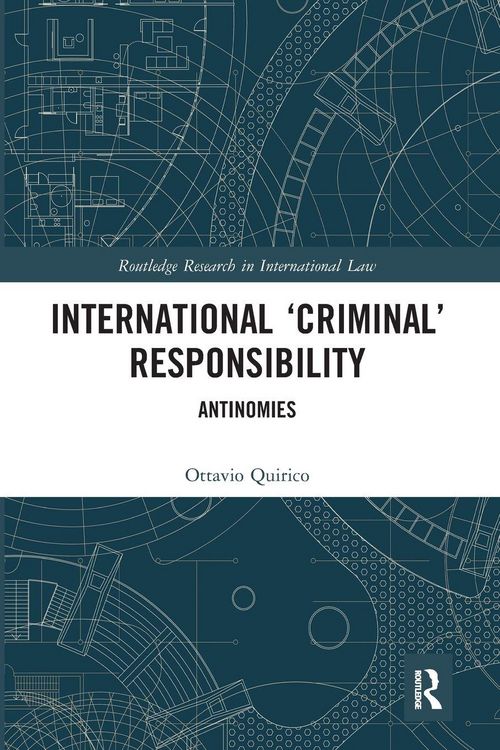Produktbild: International 'Criminal' Responsibility