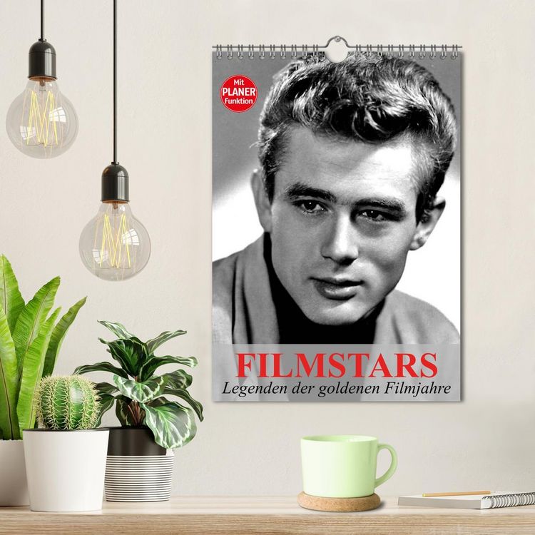Produktbild: Filmstars - Legenden der goldenen Filmjahre (Wandkalender 2026 DIN A4 hoch), CALVENDO Monatskalender