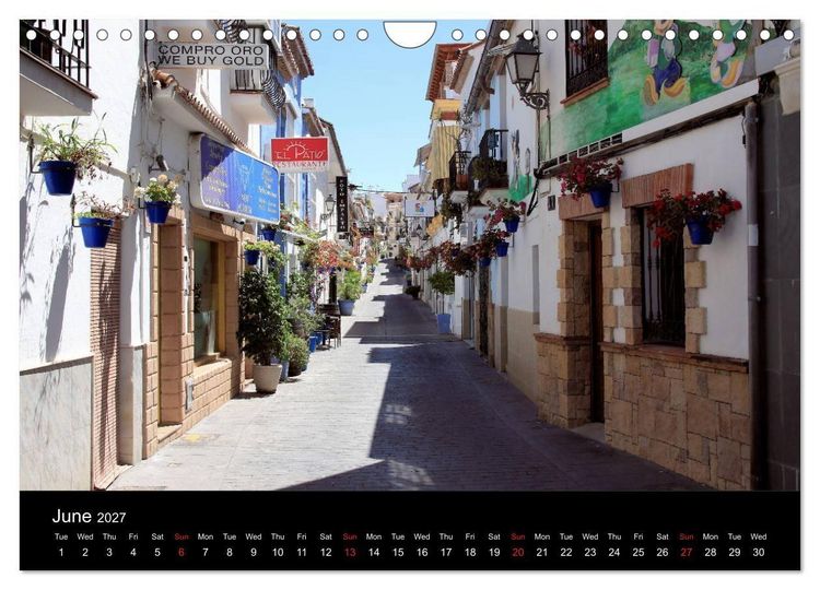 Produktbild: Estepona Costa Del Sol (Wall Calendar 2027 DIN A4 landscape), CALVENDO 12 Month Wall Calendar
