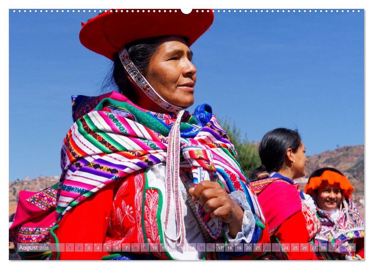 Produktbild: Bekanntes und Unbekanntes Peru (Wandkalender 2026 DIN A2 quer), CALVENDO Monatskalender