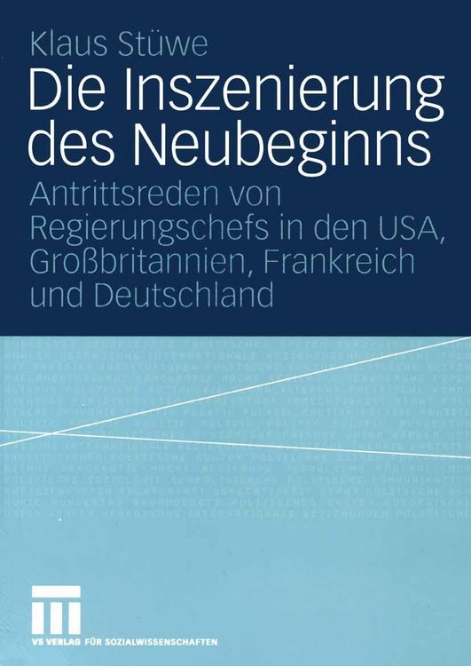 Produktbild: Die Inszenierung des Neubeginns