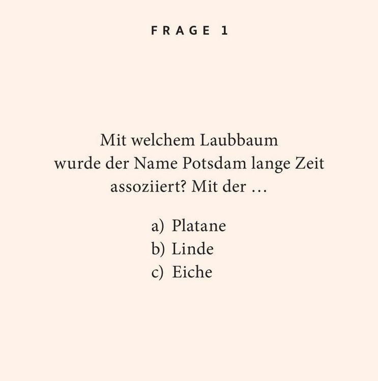 Produktbild: Potsdam-Quiz