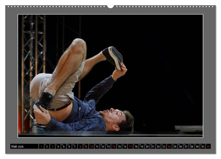 Produktbild: Break Dance et Hip-Hop (Calendrier mural 2026 DIN A2 vertical) calendrier de bureau