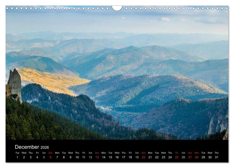 Produktbild: Landscapes from Romania (Wall Calendar 2026 DIN A3 landscape), CALVENDO 12 Month Wall Calendar