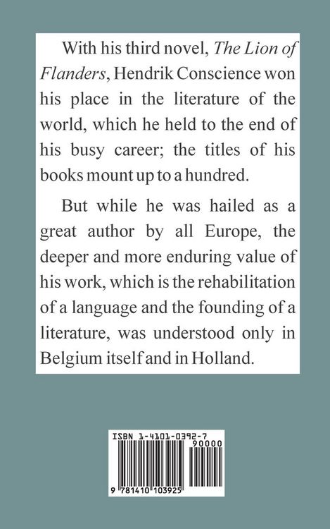 Produktbild: Lion of Flanders, The