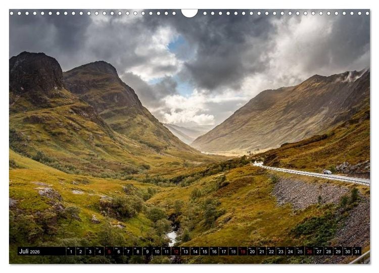 Produktbild: Schottland Farben und Licht (Wandkalender 2026 DIN A3 quer), CALVENDO Monatskalender