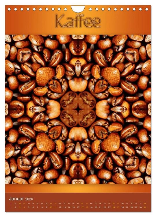 Produktbild: Kulinarische Mandalas (Wandkalender 2026 DIN A4 hoch), CALVENDO Monatskalender