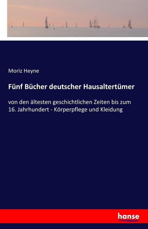 Produktbild: F&uuml;nf B&uuml;cher deutscher Hausaltert&uuml;mer