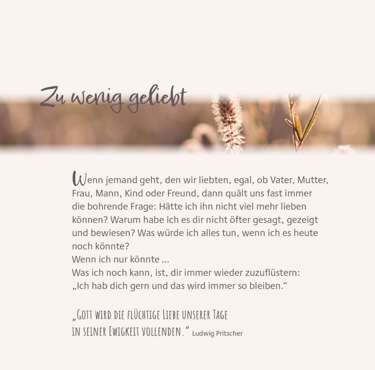 Produktbild: Trauer und Trost &ndash; Worte, die verwandeln