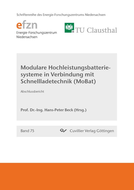 Produktbild: Modulare Hochleistungsbatteriesysteme in Verbindung mit Schnellladetechnik (MoBat)