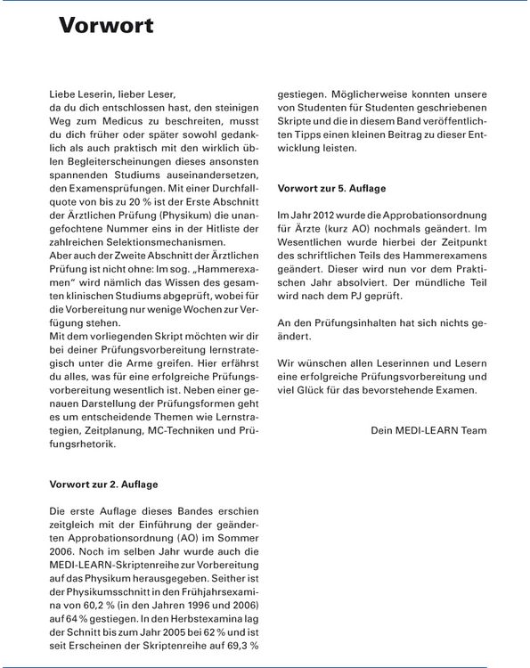 Produktbild: MEDI-LEARN Skriptenreihe: Lernstrategien