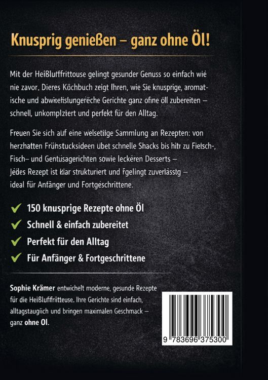 Produktbild: Heissluftfritteuse Kochbuch XXL