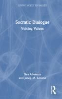 Produktbild: Lozano, J: Socratic Dialogue
