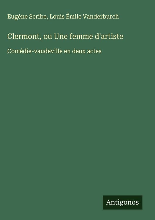 Produktbild: Clermont, ou Une femme d'artiste