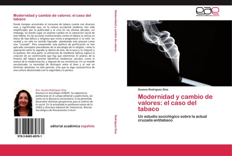 Produktbild: Modernidad y cambio de valores: el caso del tabaco