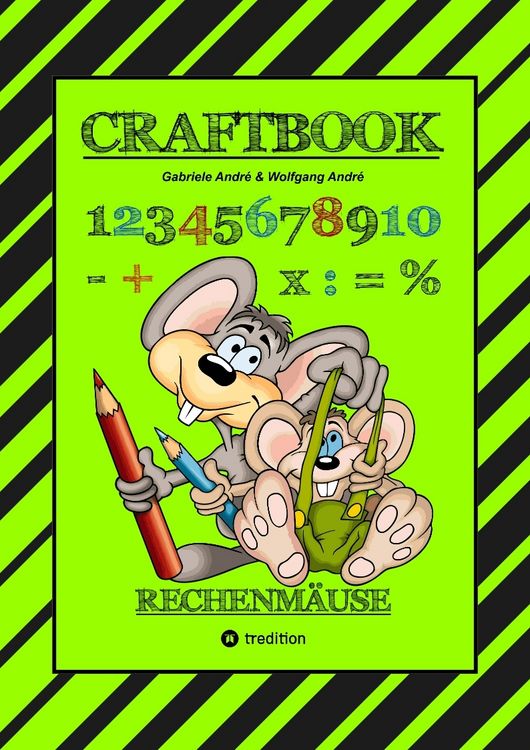 Produktbild: CRAFTBOOK - RECHNEN UND MENGEN LERNEN - MALBUCH - BASTELBUCH - SPIELEBUCH - SPIELETIPPS