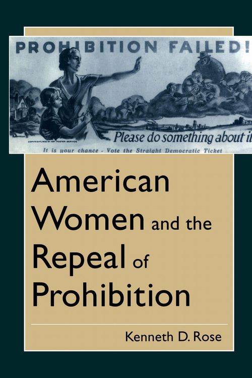 Produktbild: American Women and the Repeal of Prohibition